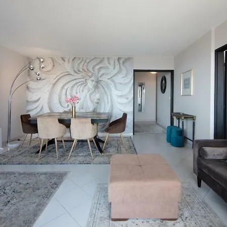 Lägenhet Panoramic View, 2 Bedroom, Monaco,riviera, Parking